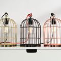 Lampe LED Bird Cage noire