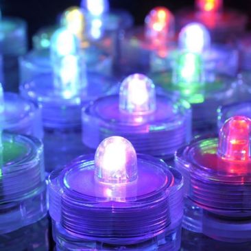 Lampions submersibles lumineux LED - Pack de 10
