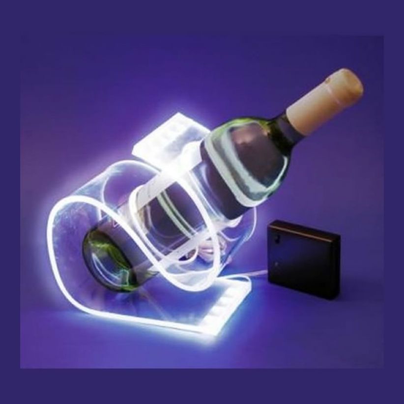 Support à bouteille lumineux - Lux et Déco, Seau à champagne