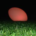 Ballon de rugby lumineux orange