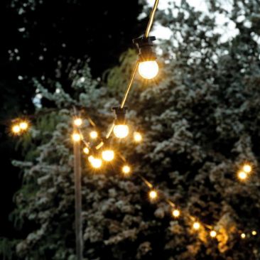 Guirlande guinguette 15 mètres 24 ampoules
