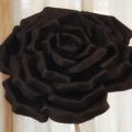 Lampadaire rose noire