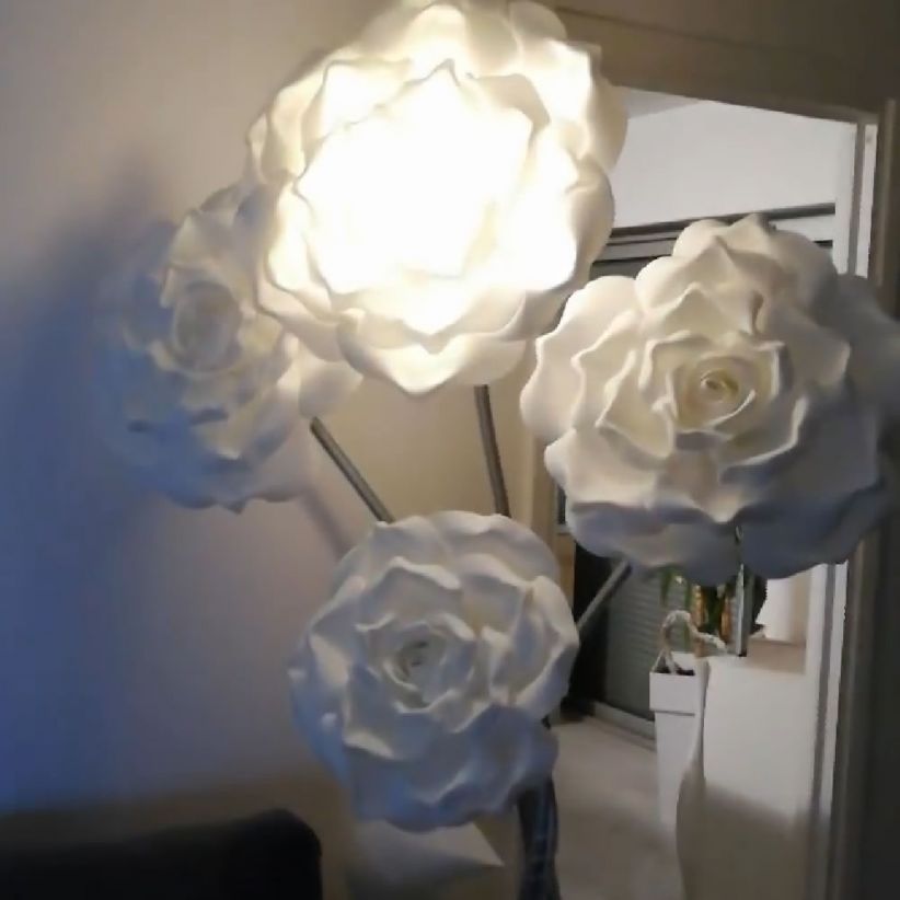 Guirlande lumineuse LED Rose, lumières de Bouquet de fleurs artificielles