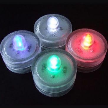 Bougie LED changement de couleurs