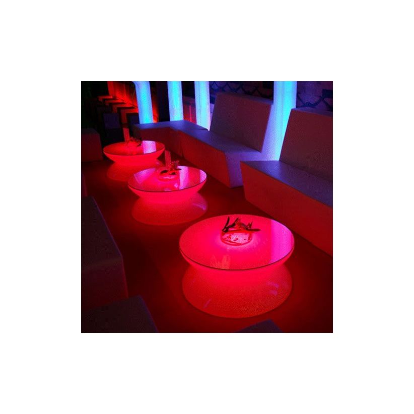 Table basse Lounge sans fil LED RVB