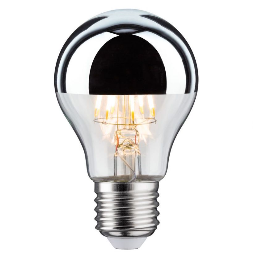 Ampoule LED std 7,5 watts E27 calotte argentée 230 V blanc chaud