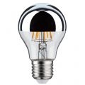 Ampoule LED E27 à filaments calotte argentée