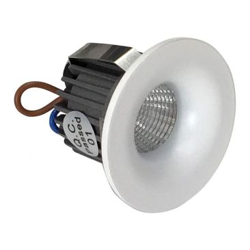 Spot LED mini à encastrer rond White