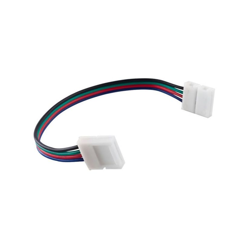 Câble avec connecteurs pour ruban LED RVB