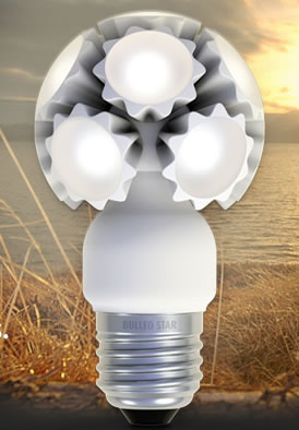 Ampoules led design : modèle Star