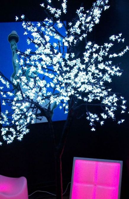 cerisier lumineux led