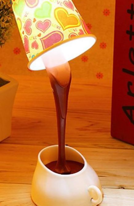 Lampe LED tasse à café
