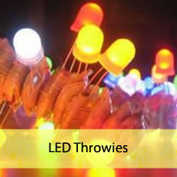 LED throwies lancer de LED
