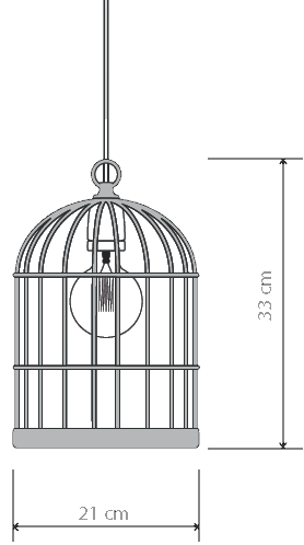 Luminaire Bird Cage